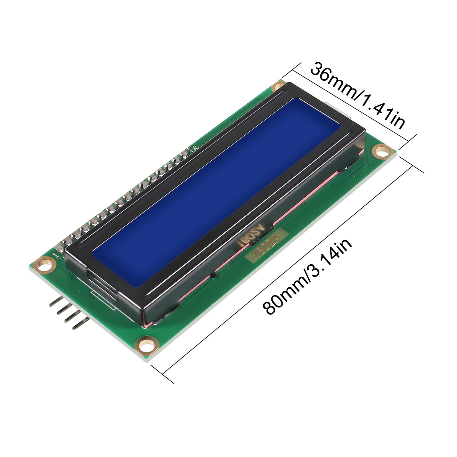 Mua 3 Pack 1602 LCD Display Module IC I2C TWI 16x2 Characters Serial ...