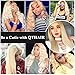 QTHAIR 8A 613 Bundles With Frontal Brazilian Virgin Human Hair(16 18 20+14,Bleached Knots) Blonde 3 Bundles With Closure Brazilian Body Wave Human Hair Blonde Bundles With Frontal