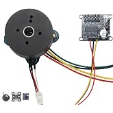 2804 Brushless Gimbal Motor Kit with AS5600 Encoder and SimpleFOC Driver | Hollow-Shaft Outrunner, 300 g&middot;cm Torque, 12 V, for Robotics, Camera Gimbals and Control Projects