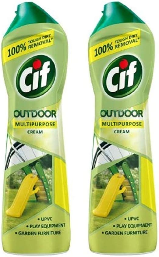 Cif Outdoor Multi Purpose Cleaner with Cream 450 ml Pack Of 2 Amazon