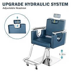 LUXMARS Salon Chair Barber Chair Hydraulic Stylist