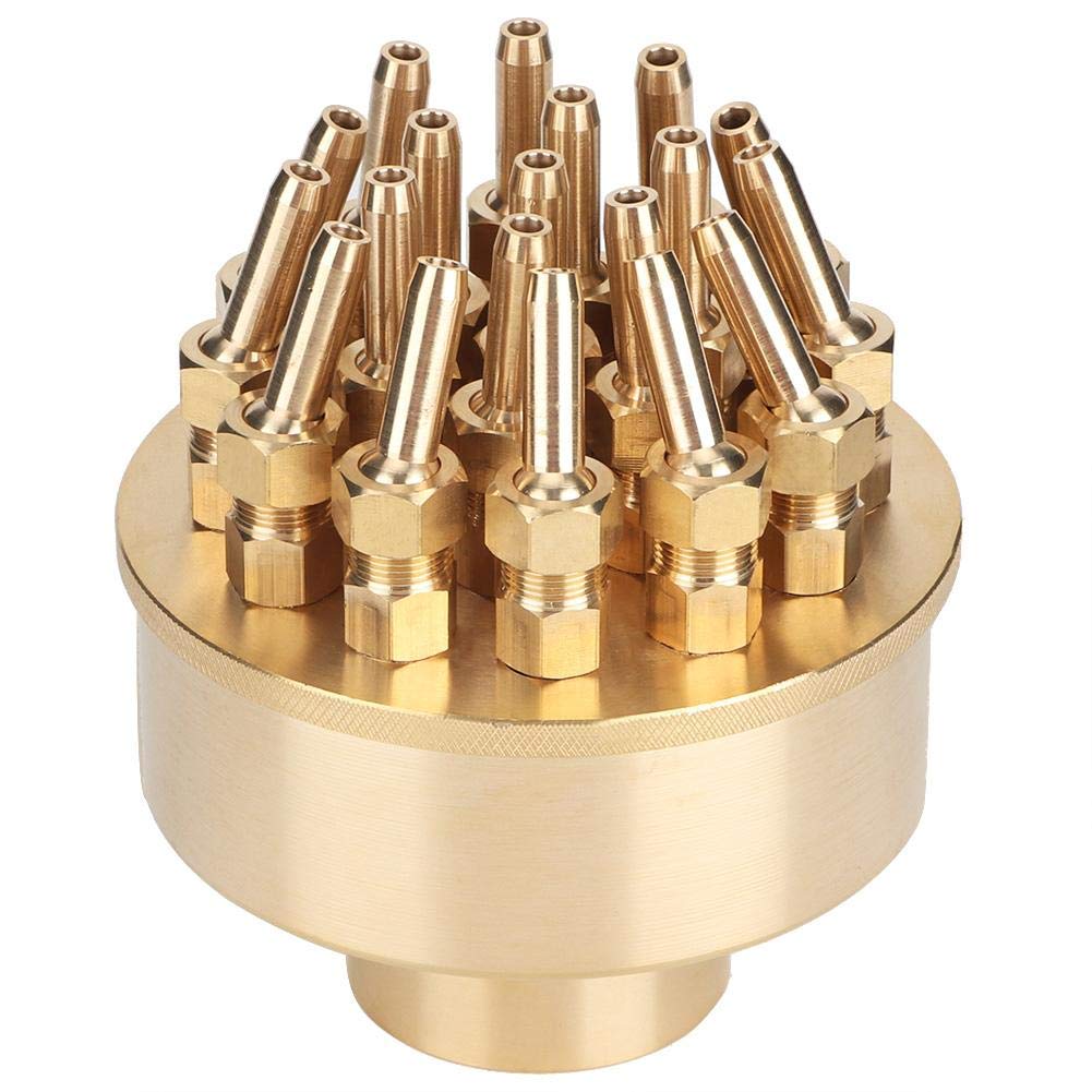 Photo 1 of Fountain Nozzle Brass 3 Layers Adjustable Watering Sprayer Pond Sprinkle Jet DN40