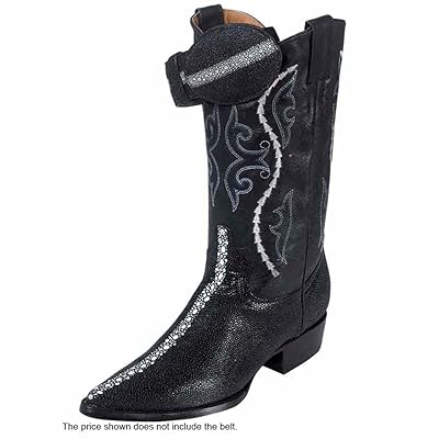 botas vaqueras piel de mantarraya