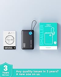 INIU 45W Portable Charger, 10000mAh Built-in USB C