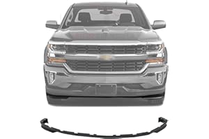 AUTOELEMENTS New Front Lower Valance Air Deflector Textured Plastic For 2016-2018 Chevrolet Silverado 1500 All Cab Types Direct Replacement GM1092250
