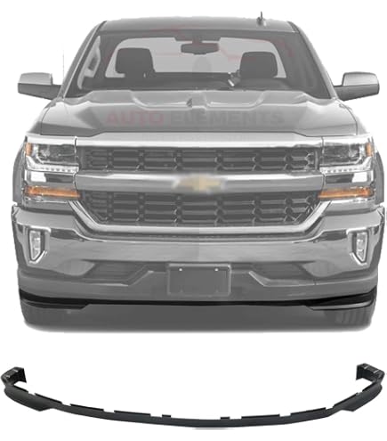 Front Bumper Tow Hook Cover & Lower Valance Panel – Fits 2012-2015 Range Rover Evoque – CHEDA Silver