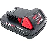 Milwaukee M18 1.5 Ah 18V Red Lithium Ion Battery 48.11.1815 for Impact Drill