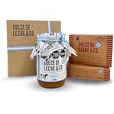 Dulce de Leche &amp; CO. Gift Box Premium Medium DDL&amp;CO Argentina 1 Dulce de Leche and 2 Boxes of Candies