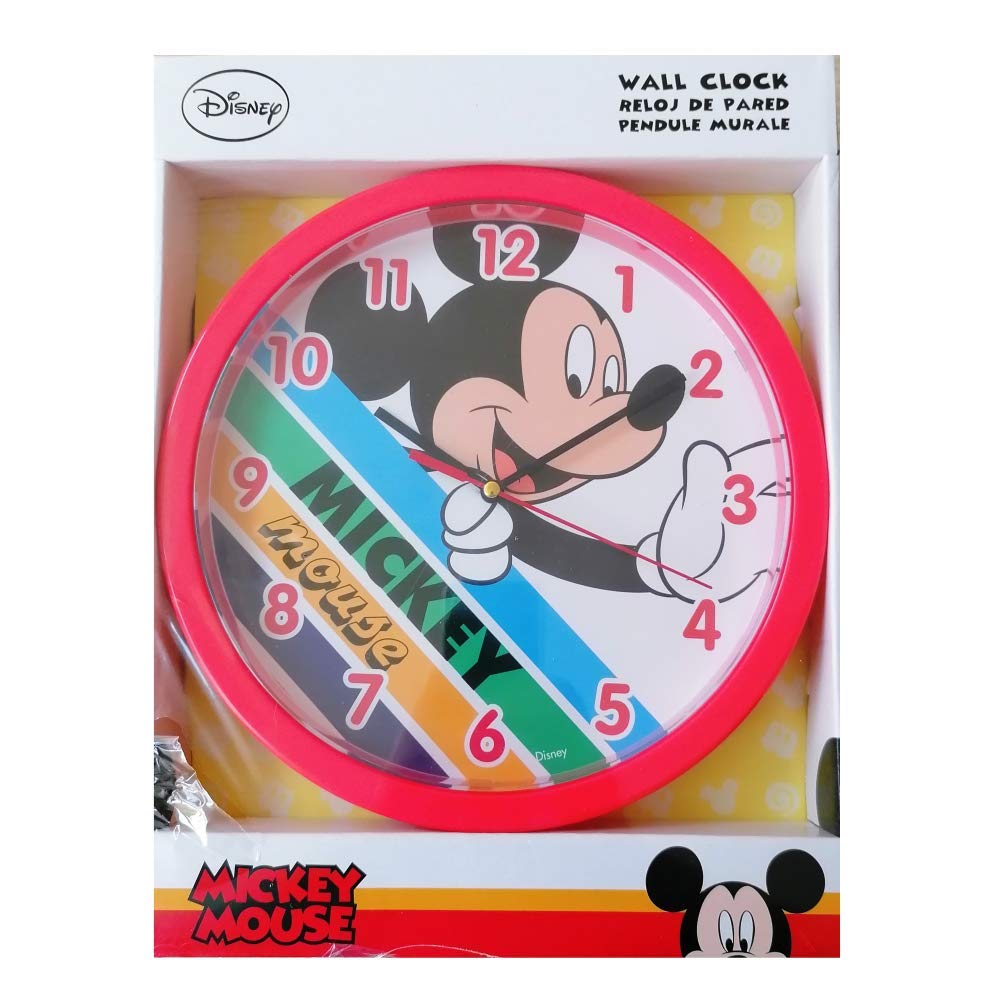 Disney KL83413 Paw Patrol Wall Clock, Multi-Colour, 22 cm