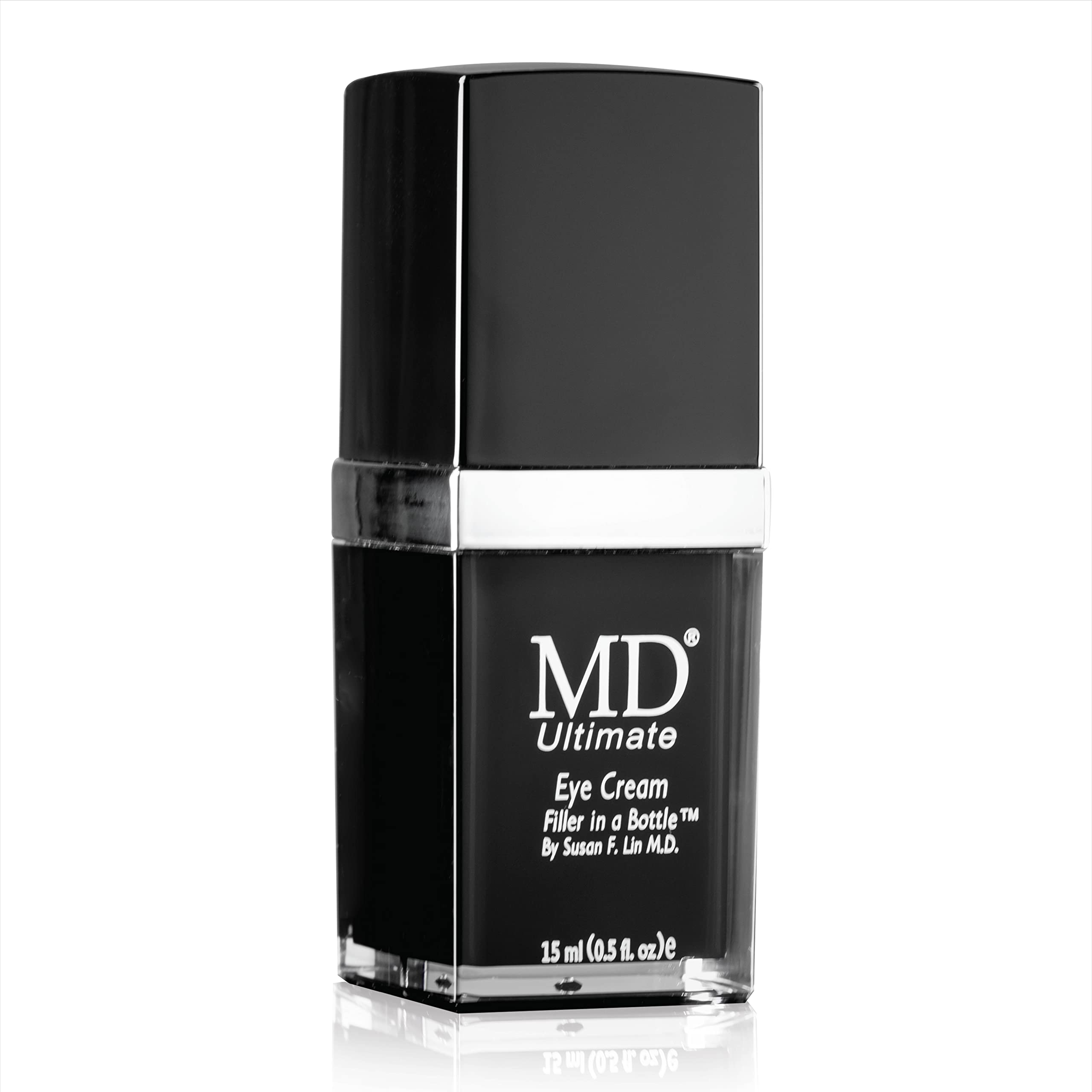 MD Lash Factor MD Ultimate Eye Cream – Under Eye Cream for Reduced Dark Circles, Puffiness, Wrinkles, Bags & Anti-Aging – Enriched with Collagen, Peptides, Shea Butter for Firmness, Lifting & Moisturization