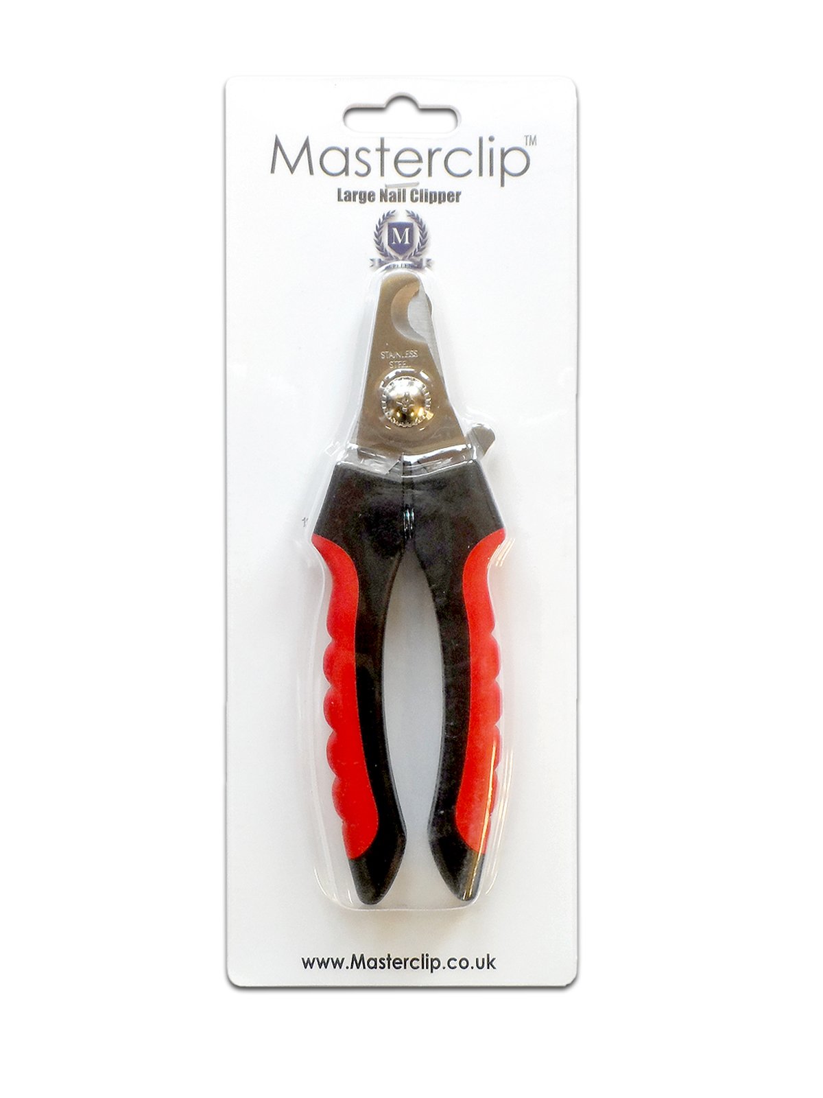 Masterclip Pet Nail Clippers with Protective Guard | Available in Large and Small suitable for Dogs and Cats (Large Clippers)