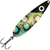 Beaver's Lures Standard Trolling Spoon | Made in USA, Extreme Glow, Salmon &amp; Trout, Strong Hooks