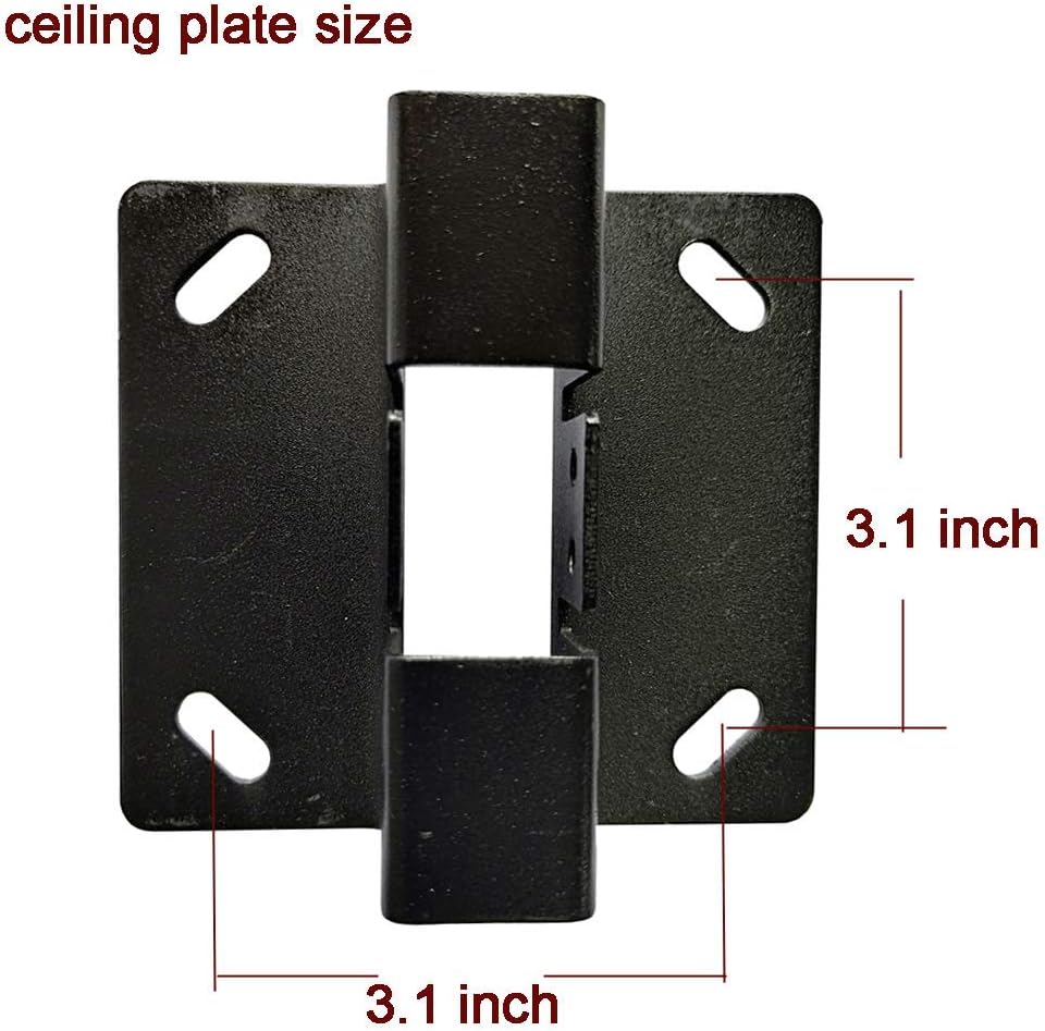 Henxlco Universal Extendable Adjustable Tilt DLP LCD Ceiling Projector Mount Bracket: Home Audio & Theater