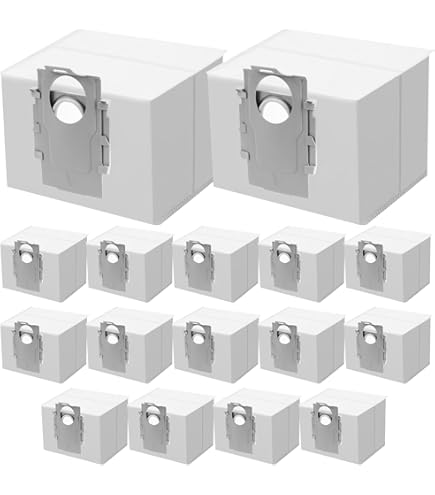 Airzeen Ersatzteile für Q10 pro Roboterstaubsauger, Staubbeutel*2 (2,5 L Airzeen Ersatzteile für Q10 pro Roboterstaubsauger, Staubbeutel*2 (2,5 L