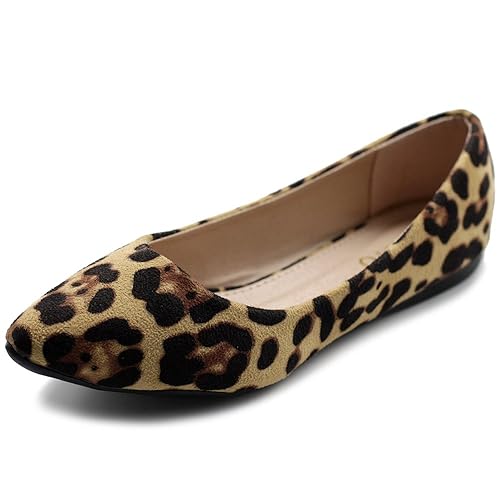 Animal Print Flats