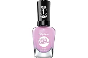 Sally Hansen Miracle Gel™, Orchid Ing Aside, Long Lasting, Gel-Like Formula, No UV Lamp Needed, Pink Nail Polish