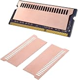 Ghulumn 4 Pieces Pure Copper RAM Heatsink Laptop Gaming PC Memory Cooling 0.5mm view 6