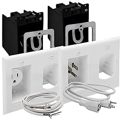 TOPGREENER in Wall Cable Management System,Recessed