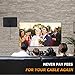 HDTV Antenna - Best 80 Miles Long Range High-Definition with HDTV Amplifier Signal Booster for Indoor for All Types of Home Smart Television - Never Pay Fees（Updated 2018 VERSION ）