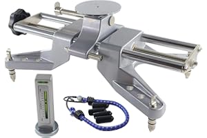 Wheel Clamp & Magnetic Adapter Fits 11-25 Inch Rims, Wheel Alignment Tool Kit for Precisely Measure and Adjust The Camber and