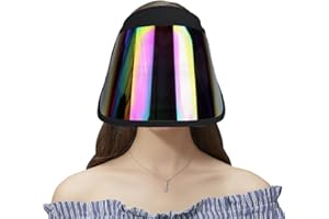 VIOKKO Face_Shield Protector Sun Visor Hat UV Protection Summer Sun Cap Great for Oudtoor Hiking Camping Golf Tennis Cycling