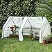 CO-Z Portable Greenhouse Mini Hot House with PE and Non-Woven Cover, Waterproof Cloche Greenhouse and UV Protected Greenhouse Tent, 5.9 x 3.0 x 3.0 Feet.
