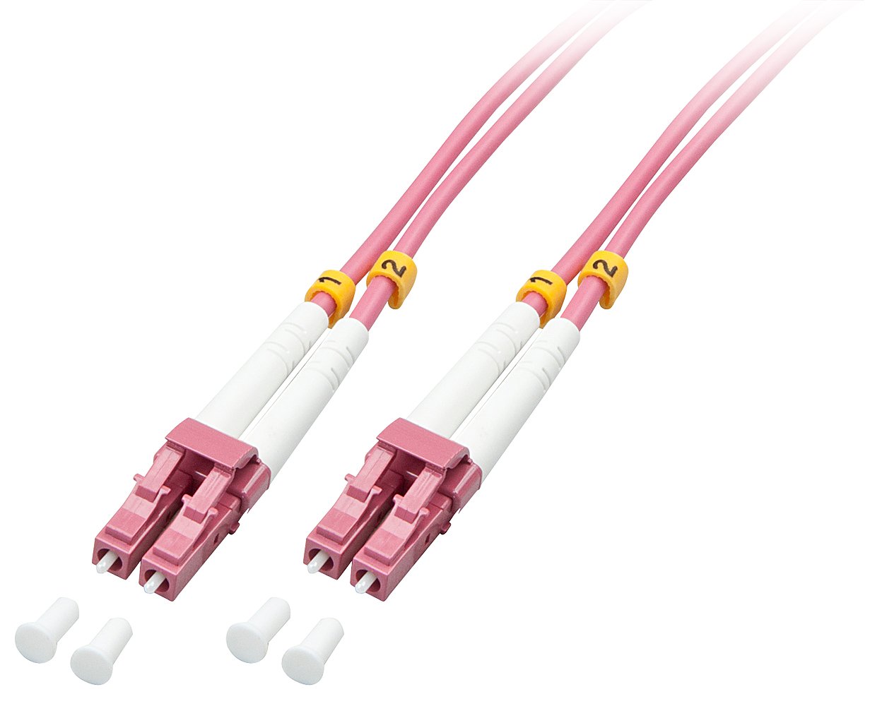LINDY 10m LC-LC OM4 50/125 Fibre Optic Patch Cable