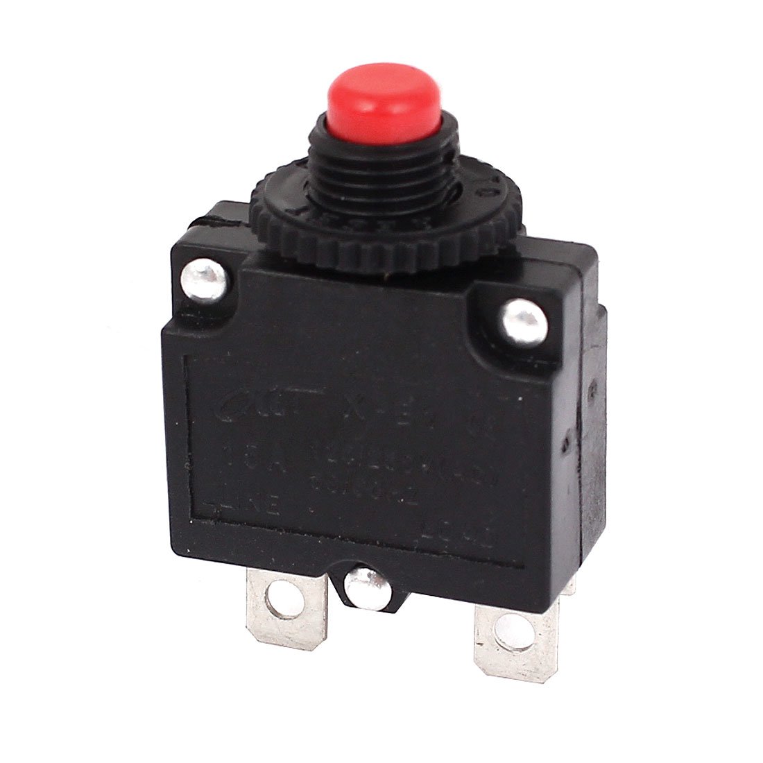 sourcingmap Air Compressor Circuit Breaker Overload Protector AC 125V/250V 15A 45x28x18mm