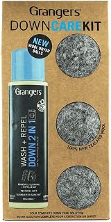 Grangers Down Care Kit with Down Wash & Repel 300ml + 3 Dryer Balls view 2