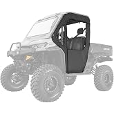 SuperATV Soft Cab Enclosure Doors for CanAm Defender HD 5 / HD 8 / HD 10/ HD 11 (See Fitment) - Resistant to Water, Tears, UV-Rays - Made in USA