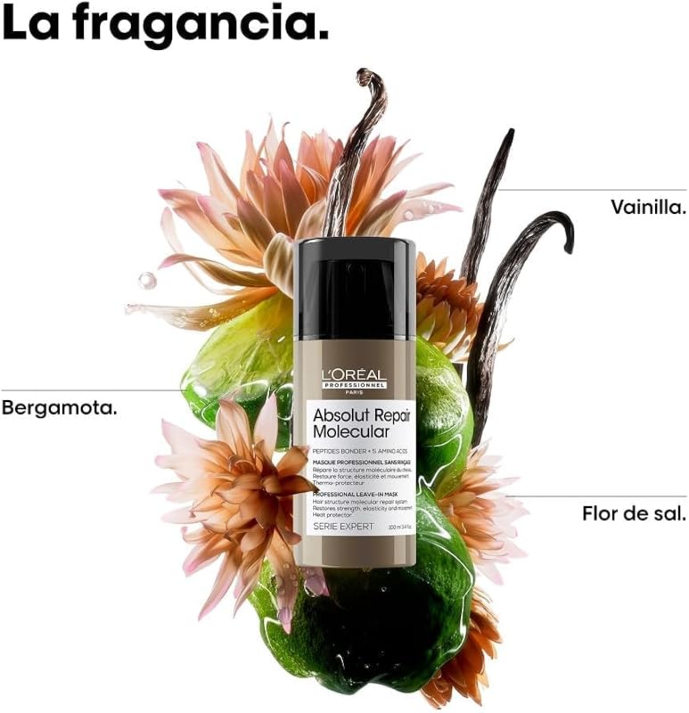 L'Oréal Professionnel Absolut Repair Molecular, Mascarilla Leave in 100ml