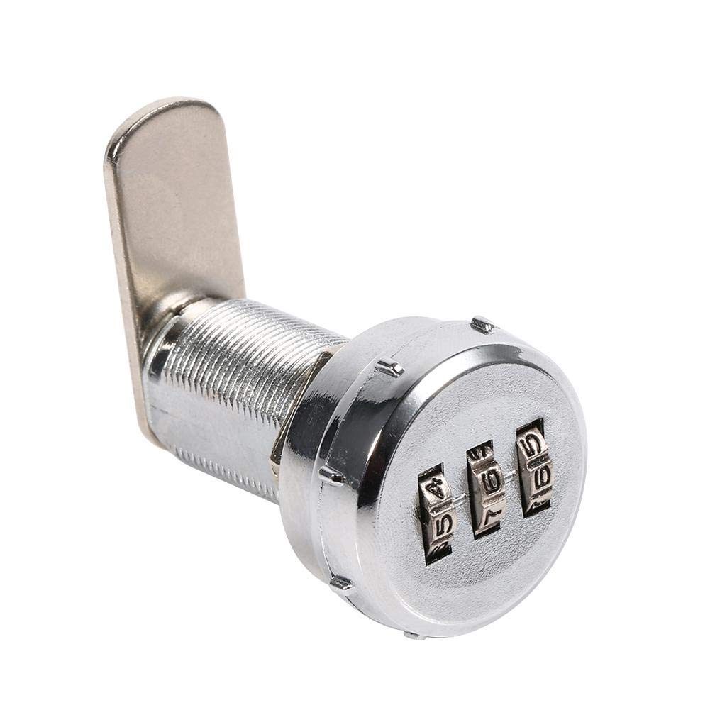 Yosoo Cabinet Drawer Password Code Lock Mechanical Digital Lock for Cabinet Mailbox Drawer Cupboard, 17~23Mm
