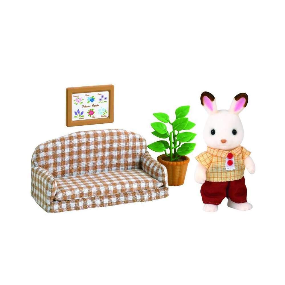 Sylvanian Families - Chocolate Rabbit Father Set