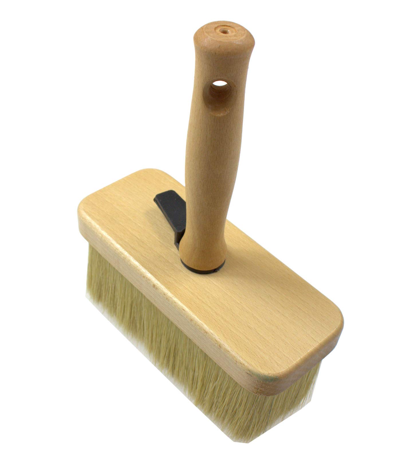 POL-BRUSH Wallpaper Paste Brush (6,7"x2,36"|170x60mm) - Masonry Paint Brush - Professional Paste Block Brush - Multipurpose Large Paint Brush - Good for Ceiling Paint, Fence, Shed, and Decking