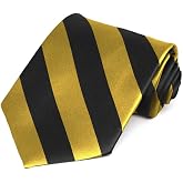 tiemart Men's Striped Tie Standard Length