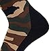 Midweight Camo Snowboard Socks – Merino Wool Winter Cold Weather OTC Ski Sock – Great for Snowboarding, Skiing, Snow Shoeing, Outdoors (S, Army Green)