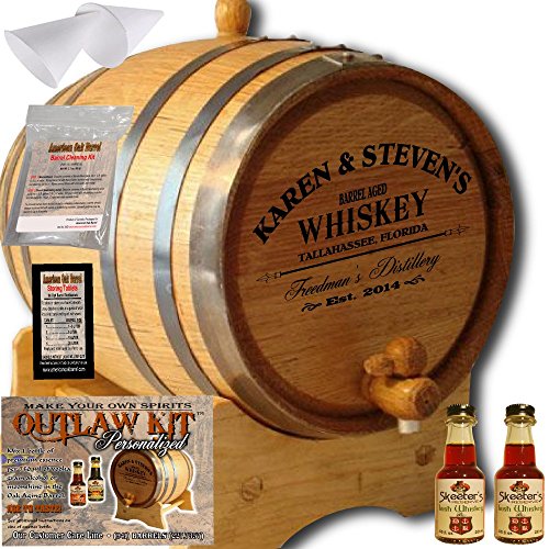 image for Personalized Outlaw Kit (Irish Whiskey) From American Oak Barrel - Des