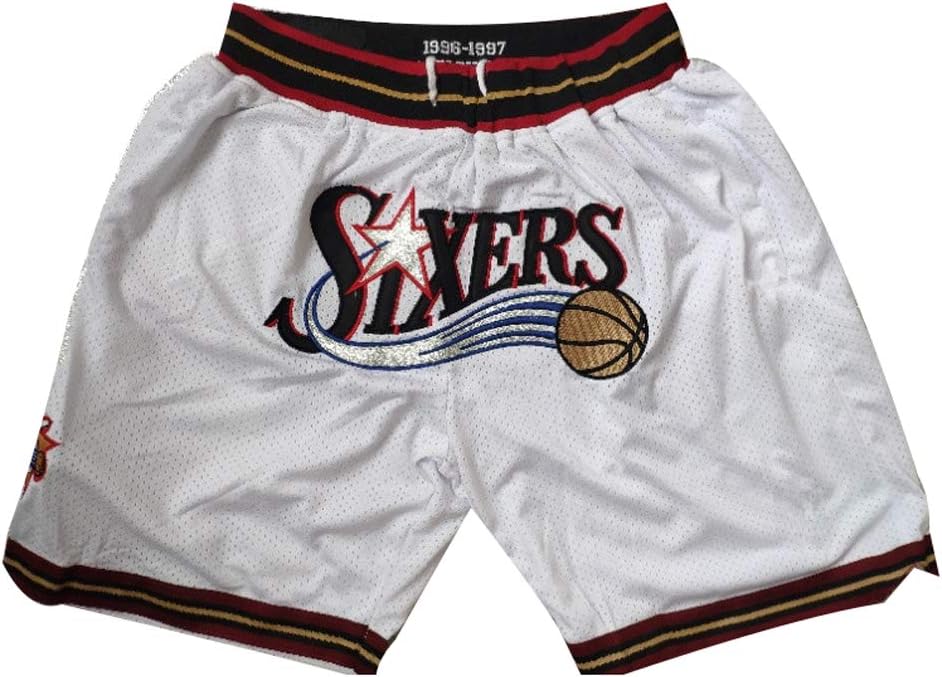 retro 76ers shorts
