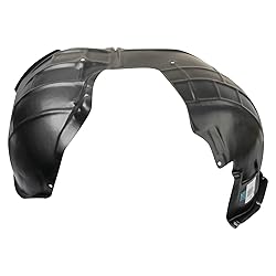 TRQ Front Left Inner Fender Liner Drivers Side