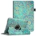 Fintie iPad mini 4 Case - 360 Degree Rotating Stand Case with Smart Cover Auto Sleep / Wake Feature for Apple iPad mini 4 (2015 Release), Shades of Blue