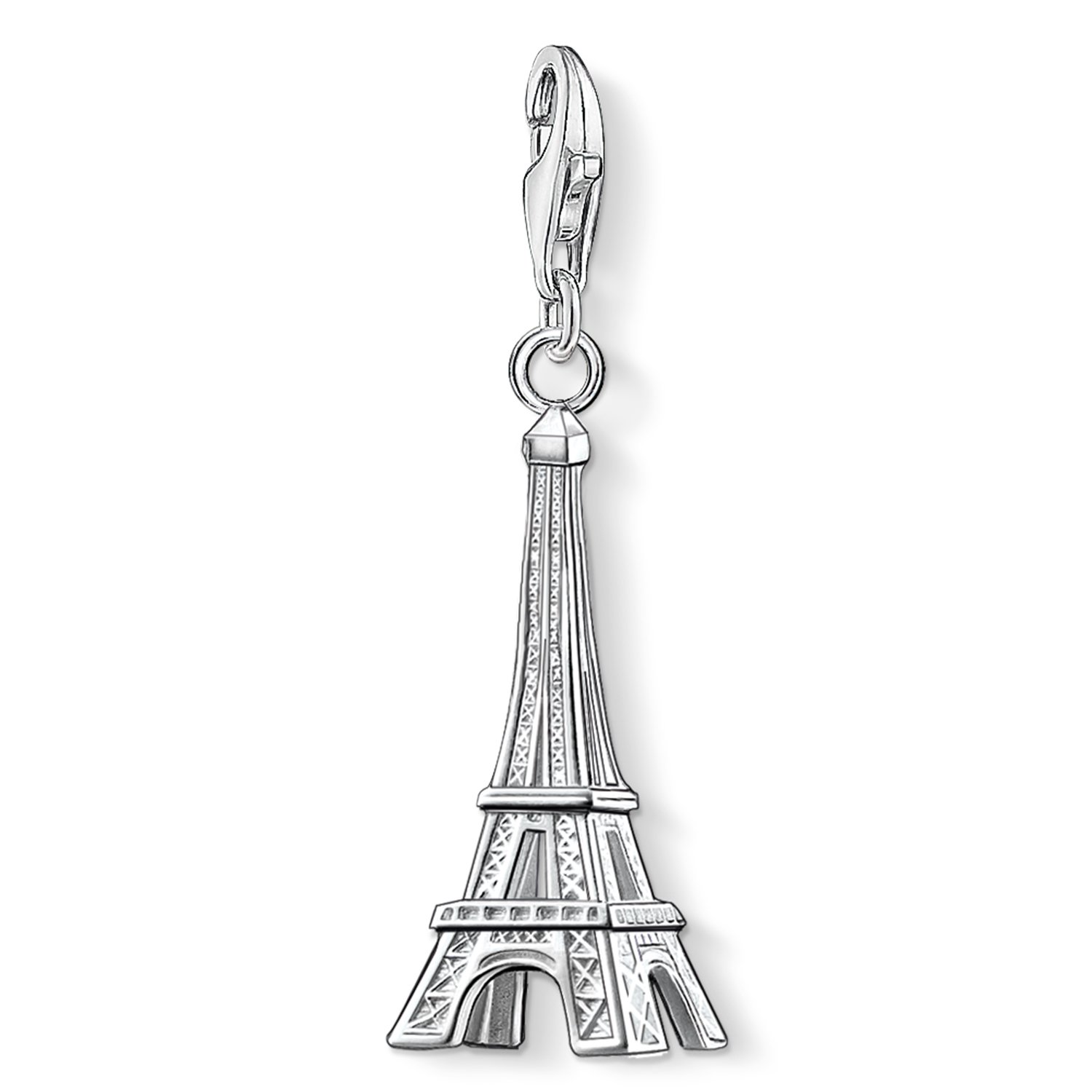 THOMAS SABO Women Charm Pendant Eiffel Tower Charm Club 925 Sterling Silver 0029-001-12