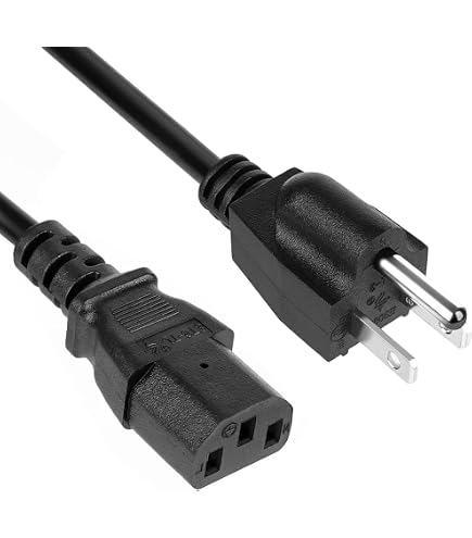 Amazon.com: 3 Prong AC Power Cord Compatible with Sony PS3 First