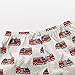 Little Boys Shorts Pajamas B.GKAKA The Fire-engine Summer Clothes Sleepwear for Kids