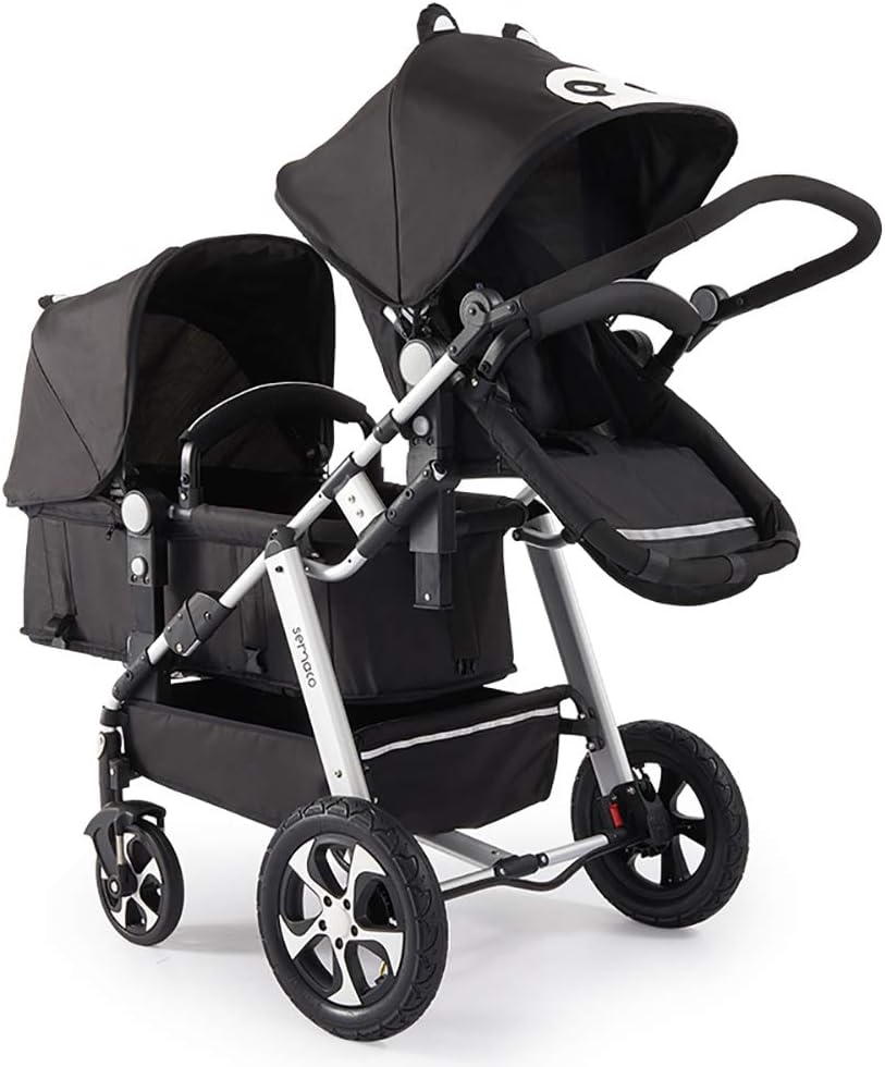 stroller with adjustable leg rest