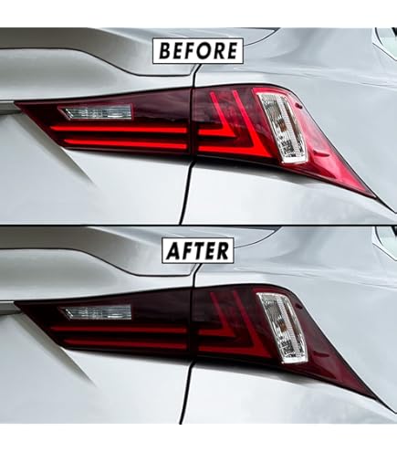 Amazon.com: SlickMod PreCut Vinyl Smoke Tint for 2017-2020 Lexus