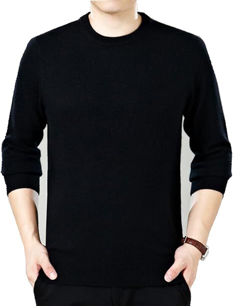 Amazon ハイホン Baihong 毛玉立てになりにくい セーター メンズ 冬 100 フェレットの毛 秋冬 厚手 防寒 ビジネス 紳士服 インナー アウター メンズ 秋冬 長袖 高品質 セーター 通販