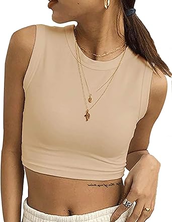 cropped sports vest