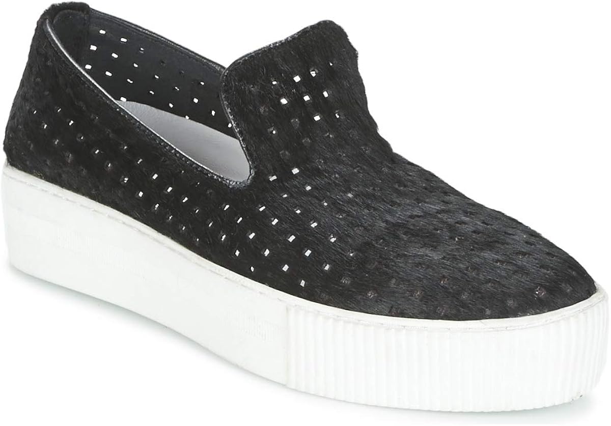 black slip ons womens