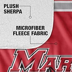 Marist College Primary Logo, 60"x80" Silky Touch