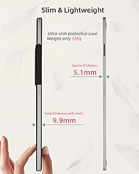 WALNEW Case for Remarkable Paper Pro,Magnetic Slim